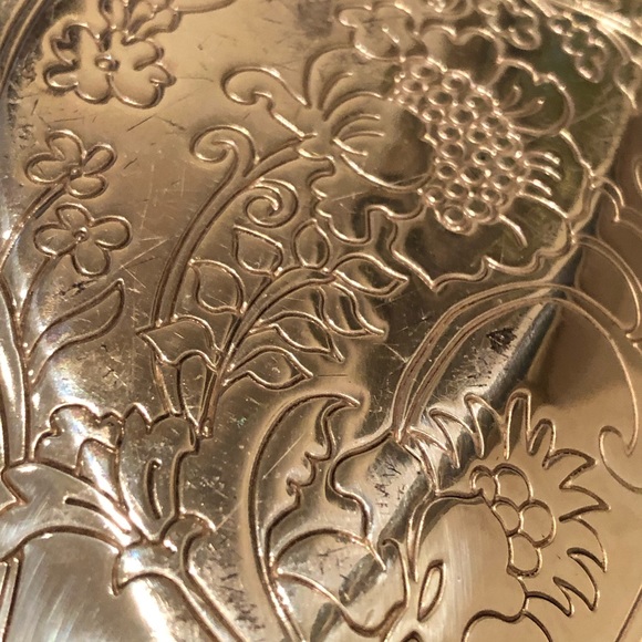 Brighton VANITY FAIR GARDEN HEART retired trinket dish - Picture 9 of 16